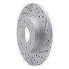 830-07001R Geoperformance Drilled/Slotted Brake Rotor, 2009-2019 Mopar, Position: Rear Right - image 2