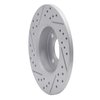 830-07001R Geoperformance Drilled/Slotted Brake Rotor, 2009-2019 Mopar, Position: Rear Right - image 4