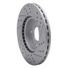 830-07002L Geoperformance Drilled/Slotted Brake Rotor, 2009-2019 Mopar, Position: Front Left - image 4