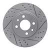 830-07002R Geoperformance Drilled/Slotted Brake Rotor, 2009-2019 Mopar, Position: Front Right