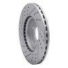 830-07002R Geoperformance Drilled/Slotted Brake Rotor, 2009-2019 Mopar, Position: Front Right - image 4