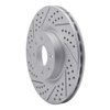 830-07004L Geoperformance Drilled/Slotted Brake Rotor, 2012-2019 Mopar, Position: Front Left - image 2