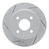 830-08000L Geoperformance Drilled/Slotted Brake Rotor, 1976-1982 Lancia, Position: Front Left