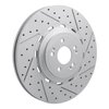 830-10003R Geoperformance Drilled/Slotted Brake Rotor, Fits Select Kia/Hyundai/Genesis, Position: Front Right - image 2