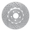 830-10006R Geoperformance Drilled/Slotted Brake Rotor, Fits Select Kia/Hyundai/Genesis, Position: Front Right - image 1
