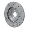 830-10006R Geoperformance Drilled/Slotted Brake Rotor, Fits Select Kia/Hyundai/Genesis, Position: Front Right - image 4