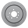 830-11010L Geoperformance Drilled/Slotted Brake Rotor, 2005-2016 Land Rover, Position: Rear Left - image 1