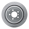 830-11016R Geoperformance Drilled/Slotted Brake Rotor, 2006-2012 Land Rover, Position: Rear Right - image 1