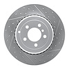 830-11018R Geoperformance Drilled/Slotted Brake Rotor, 2010-2012 Land Rover, Position: Rear Right - image 1