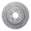 830-11020R Geoperformance Drilled/Slotted Brake Rotor, 2010-2013 Land Rover, Position: Rear Right - image 1