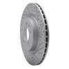 830-11026R Geoperformance Drilled/Slotted Brake Rotor, Fits Select Land Rover, Position: Rear Right - image 2