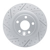 830-11028L Geoperformance Drilled/Slotted Brake Rotor, 2016-2019 Land Rover, Position: Rear Left - image 1