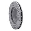 830-13007R Geoperformance Drilled/Slotted Brake Rotor, 1990-2001 Subaru, Position: Front Right - image 4