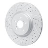 830-13014L Geoperformance Drilled/Slotted Brake Rotor, 2003-2020 Multiple Makes/Models, Position: Front Left - image 2