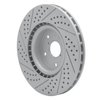 830-13016R Geoperformance Drilled/Slotted Brake Rotor, 2005-2020 Subaru, Position: Front Right - image 4