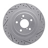 830-13019R Geoperformance Drilled/Slotted Brake Rotor, 2005-2009 Subaru, Position: Rear Right - image 1