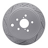830-13021L Geoperformance Drilled/Slotted Brake Rotor, 2008-2015 Subaru, Position: Rear Left - image 1