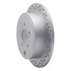 830-13021L Geoperformance Drilled/Slotted Brake Rotor, 2008-2015 Subaru, Position: Rear Left - image 2