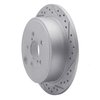 830-13021R Geoperformance Drilled/Slotted Brake Rotor, 2008-2015 Subaru, Position: Rear Right - image 2
