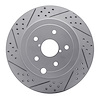 830-13022L Geoperformance Drilled/Slotted Brake Rotor, 2008-2020 Subaru, Position: Rear Left - image 1