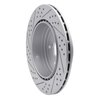 830-13022R Geoperformance Drilled/Slotted Brake Rotor, 2008-2020 Subaru, Position: Rear Right - image 4