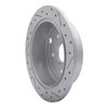 830-13024L Geoperformance Drilled/Slotted Brake Rotor, 2015-2021 Subaru, Position: Rear Left - image 4