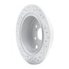 830-13025R Geoperformance Drilled/Slotted Brake Rotor, Fits Select Subaru, Position: Rear Right - image 4