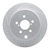 830-13027L Geoperformance Drilled/Slotted Brake Rotor, 2014-2018 Subaru, Position: Rear Left - image 1