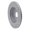 830-13028L Geoperformance Drilled/Slotted Brake Rotor, Fits Select Subaru, Position: Rear Left - image 4
