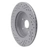 830-13028R Geoperformance Drilled/Slotted Brake Rotor, Fits Select Subaru, Position: Rear Right - image 4
