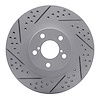 830-13033L Geoperformance Drilled/Slotted Brake Rotor, 2001-2008 GM, Position: Front Left - image 1