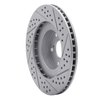 830-13033L Geoperformance Drilled/Slotted Brake Rotor, 2001-2008 GM, Position: Front Left - image 4