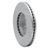830-13035R Geoperformance Drilled/Slotted Brake Rotor, 2006-2021 Subaru, Position: Front Right - image 4