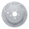 830-13040L Geoperformance Drilled/Slotted Brake Rotor, 2017-2020 Multiple Makes/Models, Position: Rear Left - image 1