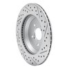 830-13047L Geoperformance Drilled/Slotted Brake Rotor, Fits Select Subaru, Position: Rear Left - image 4