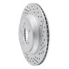 830-13047R Geoperformance Drilled/Slotted Brake Rotor, Fits Select Subaru, Position: Rear Right - image 2