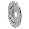 830-16013R Geoperformance Drilled/Slotted Brake Rotor, Fits Select Alfa Romeo, Position: Rear Right - image 4