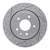 830-20009R Geoperformance Drilled/Slotted Brake Rotor, 1995-2006 Jaguar, Position: Rear Right
