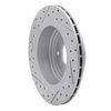 830-20009R Geoperformance Drilled/Slotted Brake Rotor, 1995-2006 Jaguar, Position: Rear Right - image 4