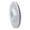 830-20010L Geoperformance Drilled/Slotted Brake Rotor, 1997-2003 Jaguar, Position: Front Left - image 2