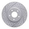 830-20011L Geoperformance Drilled/Slotted Brake Rotor, 1998-2006 Jaguar, Position: Front Left