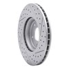 830-20011L Geoperformance Drilled/Slotted Brake Rotor, 1998-2006 Jaguar, Position: Front Left - image 4