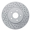830-20012R Geoperformance Drilled/Slotted Brake Rotor, 2001-2008 Multiple Makes/Models, Position: Front Right - image 1