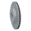 830-20012R Geoperformance Drilled/Slotted Brake Rotor, 2001-2008 Multiple Makes/Models, Position: Front Right - image 2