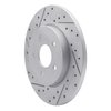 830-20013L Geoperformance Drilled/Slotted Brake Rotor, 2001-2008 Multiple Makes/Models, Position: Rear Left - image 2