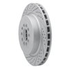 830-20014L Geoperformance Drilled/Slotted Brake Rotor, 2003-2005 Jaguar, Position: Front Left - image 2