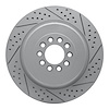 830-20014R Geoperformance Drilled/Slotted Brake Rotor, 2003-2005 Jaguar, Position: Front Right - image 1