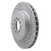 830-20014R Geoperformance Drilled/Slotted Brake Rotor, 2003-2005 Jaguar, Position: Front Right - image 2