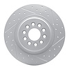 830-20015R Geoperformance Drilled/Slotted Brake Rotor, 2003-2005 Jaguar, Position: Rear Right - image 1