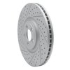 830-20026L Geoperformance Drilled/Slotted Brake Rotor, Fits Select Jaguar, Position: Front Left - image 2
